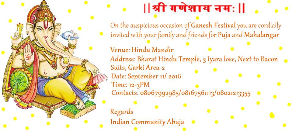 Ganesha Festival